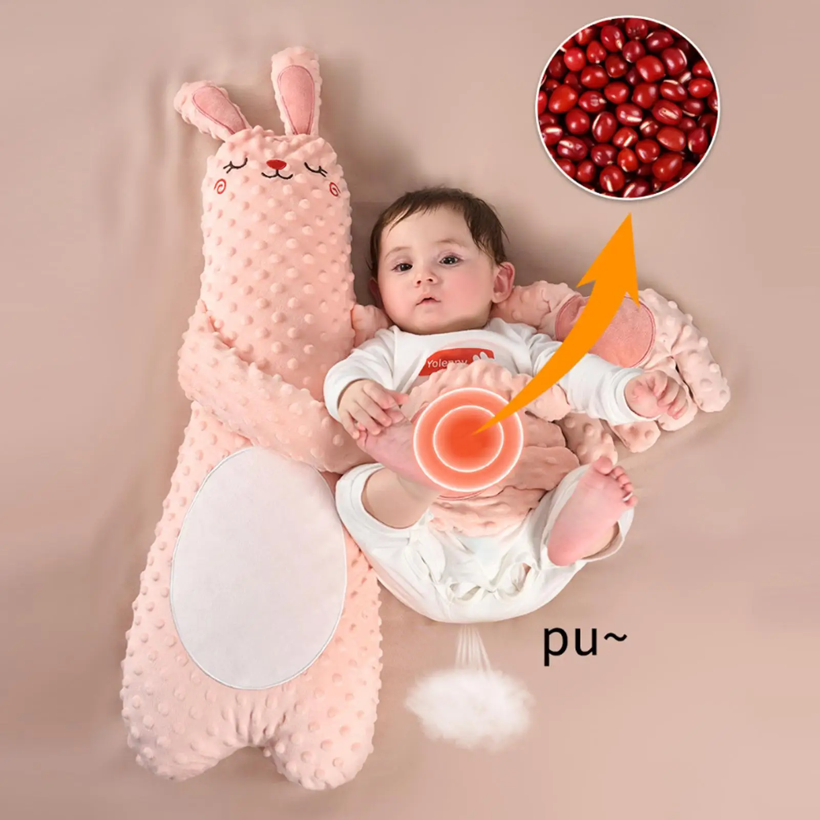 Baby Rustgevende Palm Kinderen Dutje Hulp Geklets 3-Niveaus Schrikpreventie Baby Rustgevende Palm Voor Wandelwagen Reizen Wieg Verpleging