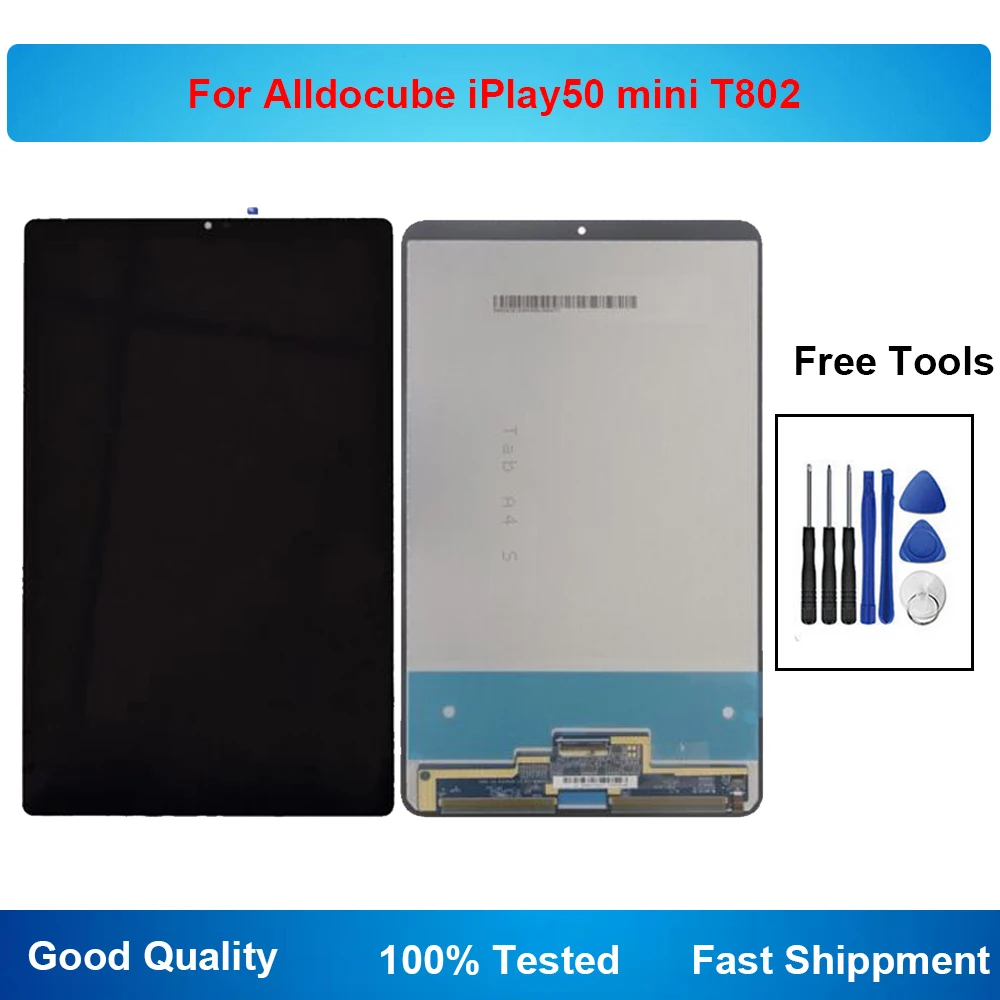 For Alldocube iPlay 50 Mini Pro LCD Display Touch Screen Digitizer Glass Sensor Full Assembly For iPlay50 Mini T820 Replace