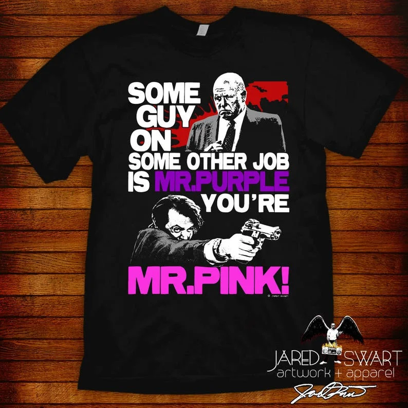 Reservoir Dogs T-shirt Mr.Pink sizes S M L XL 2XL 3XL 4XL 5XL