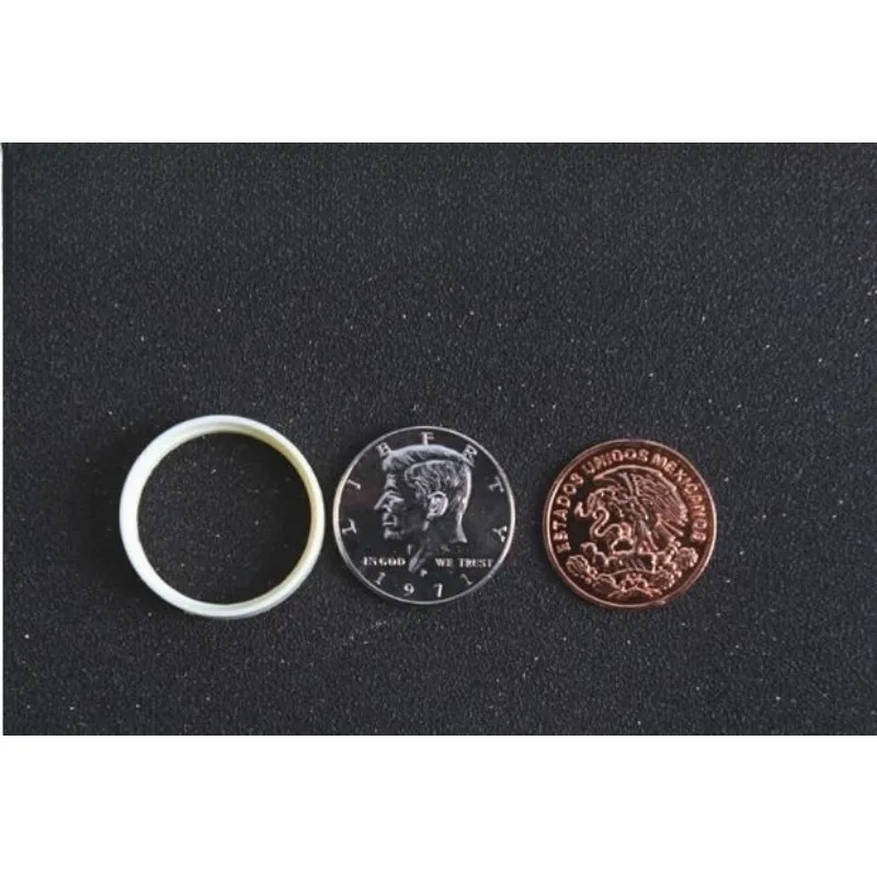 1 Set Scotch En Frisdrank Munten Goocheltrucs Magic Tango Scotch & Soda (Amerikaanse Dollar Versie) - Munt & Geld Magische Rekwisieten Mentalisme speelgoed