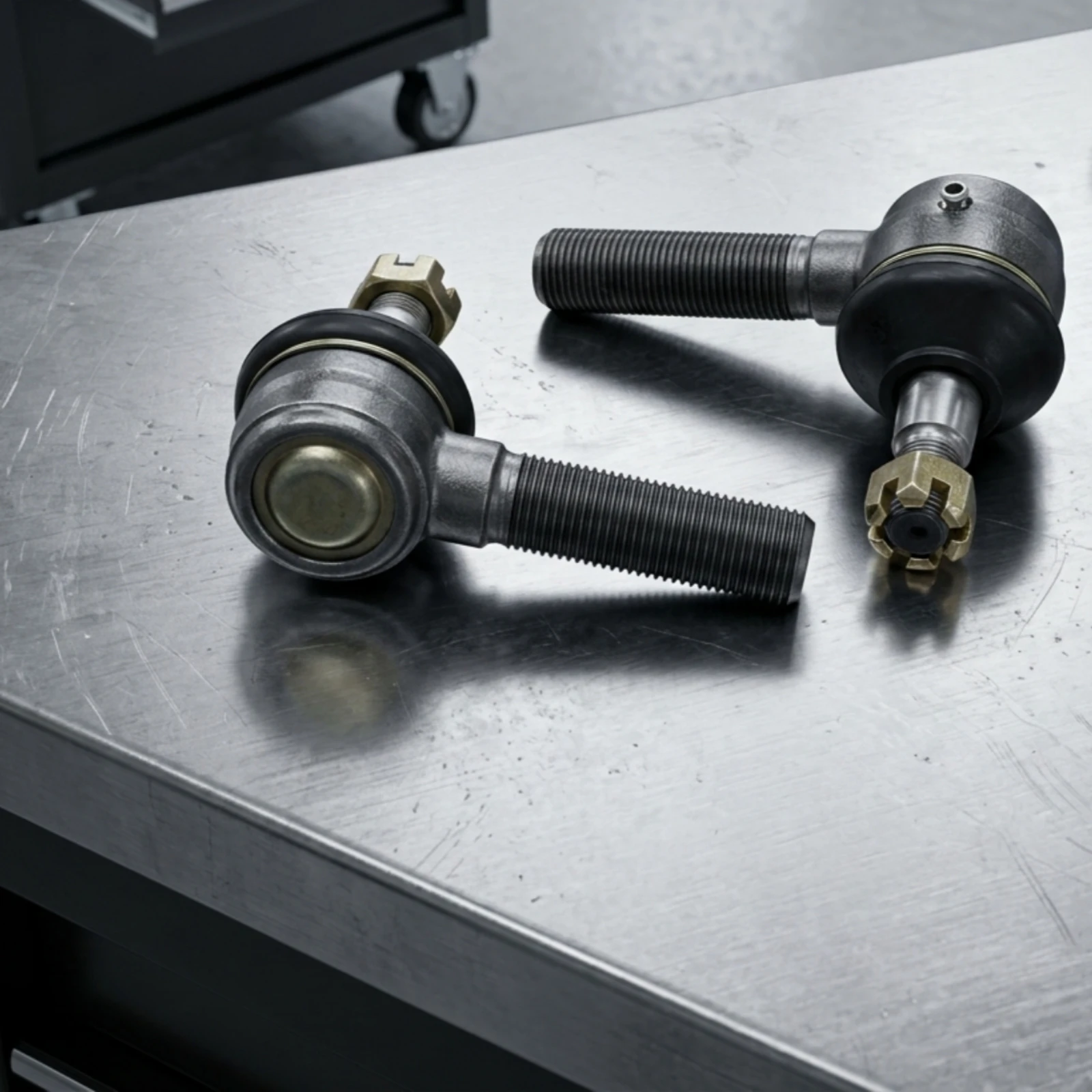 Steering Ball Head Assembly Direct Replacement Tie Rod End Ball Joint Tie Rod End Long-Lasting Hardware Wear-Resistant