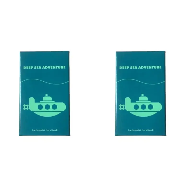 

【SPECIAL】2Set "Deep Sea Adventure" Party Board Games,Family Gathering Game Card,Fun Card Game,Holiday Board Game,Interesting Gif