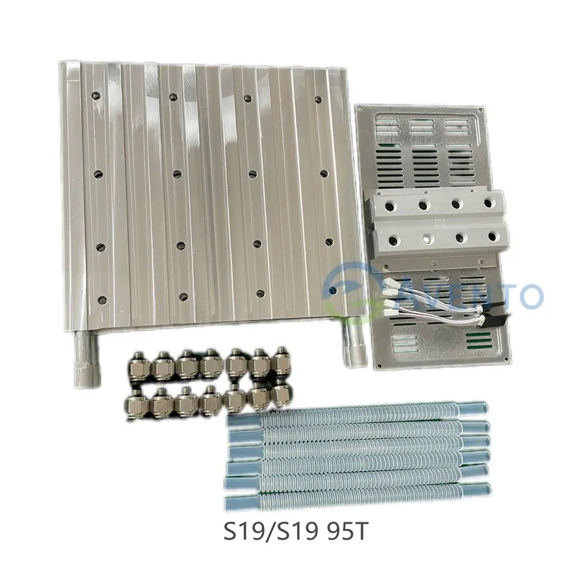 

Antminer S19 95T water cooling plate set,S19 95T mining machine aluminum water-cooled plate hydraulic cooling system kit