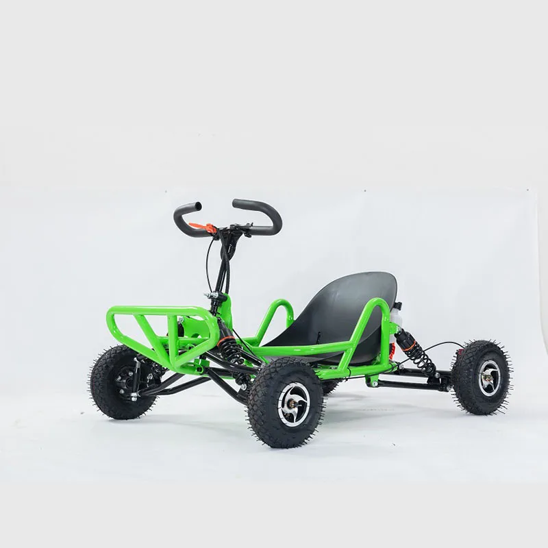 Fuel 2-Stroke Off-Road Go Kart, 4 Wheel All Terrain Mini Drift Rally Buggy for Beach & Mountain