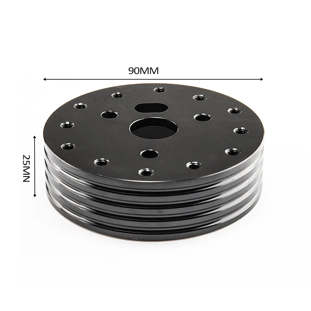 Universal 0.5in 1in Steering Wheel to Grant 3 Hole Hub Spacer Pad For 6 Hole Adapter Car Accessories High Quality