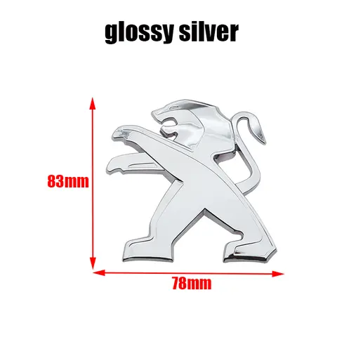 1pcs 100mm 78mm 3D ABS Car Front logo Rear Bumper tail door trunk sticker car rear Emblem sticker styling Accessories 8 best sales wv logo - №8