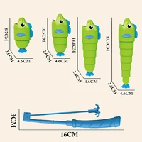 Fishing Battle Board Game Fish Body Stretchable Long Short Competition Kid Fishing Master Toy Family Interaction Educational Toy 5