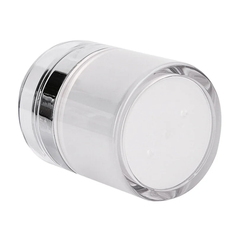 100ML Transparent Empty Creams Pump Jar Travel Makeup Tool Storage Portable Refillable Cosmetic Cream Container Cans for Women