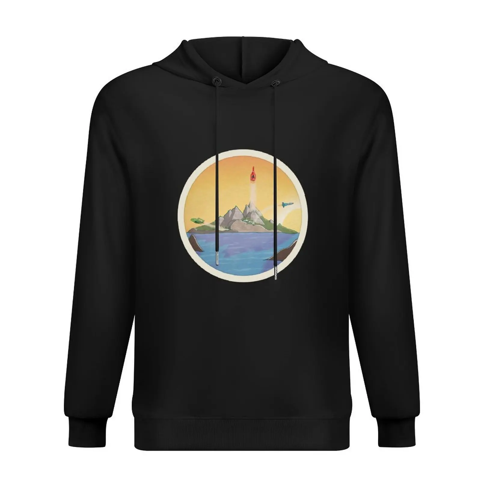 

Tracy Island Launch Hoodie mens designer clothes japanese style men's autumn clothes winter clothes big size hoodie