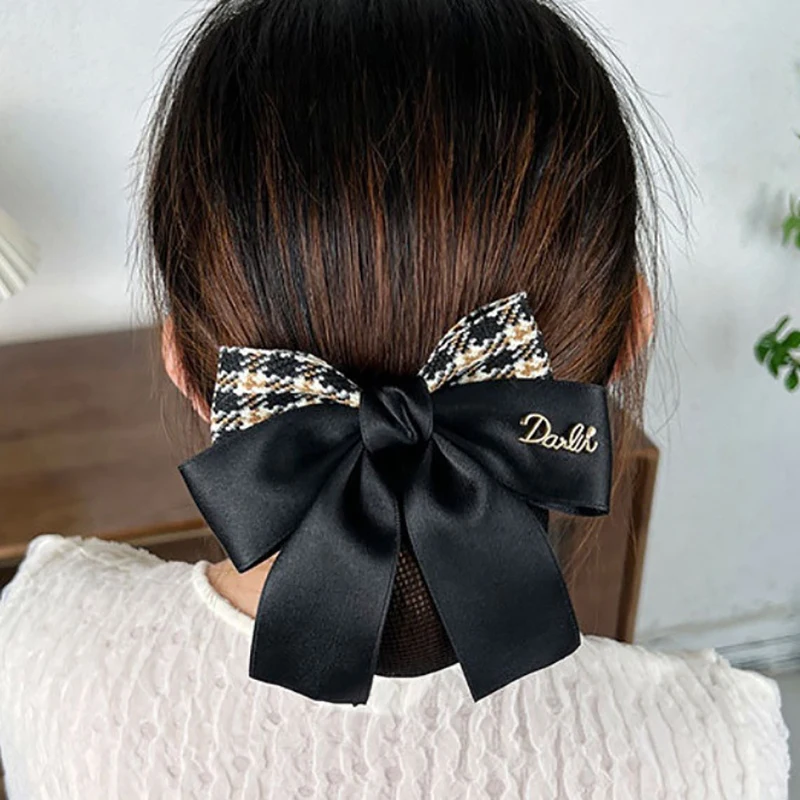 المهنية ممرضة طيران مضيفة الشعر صافي الجيب الملحقات أنيقة الشعر القوس العمل دبوس الشعر #5