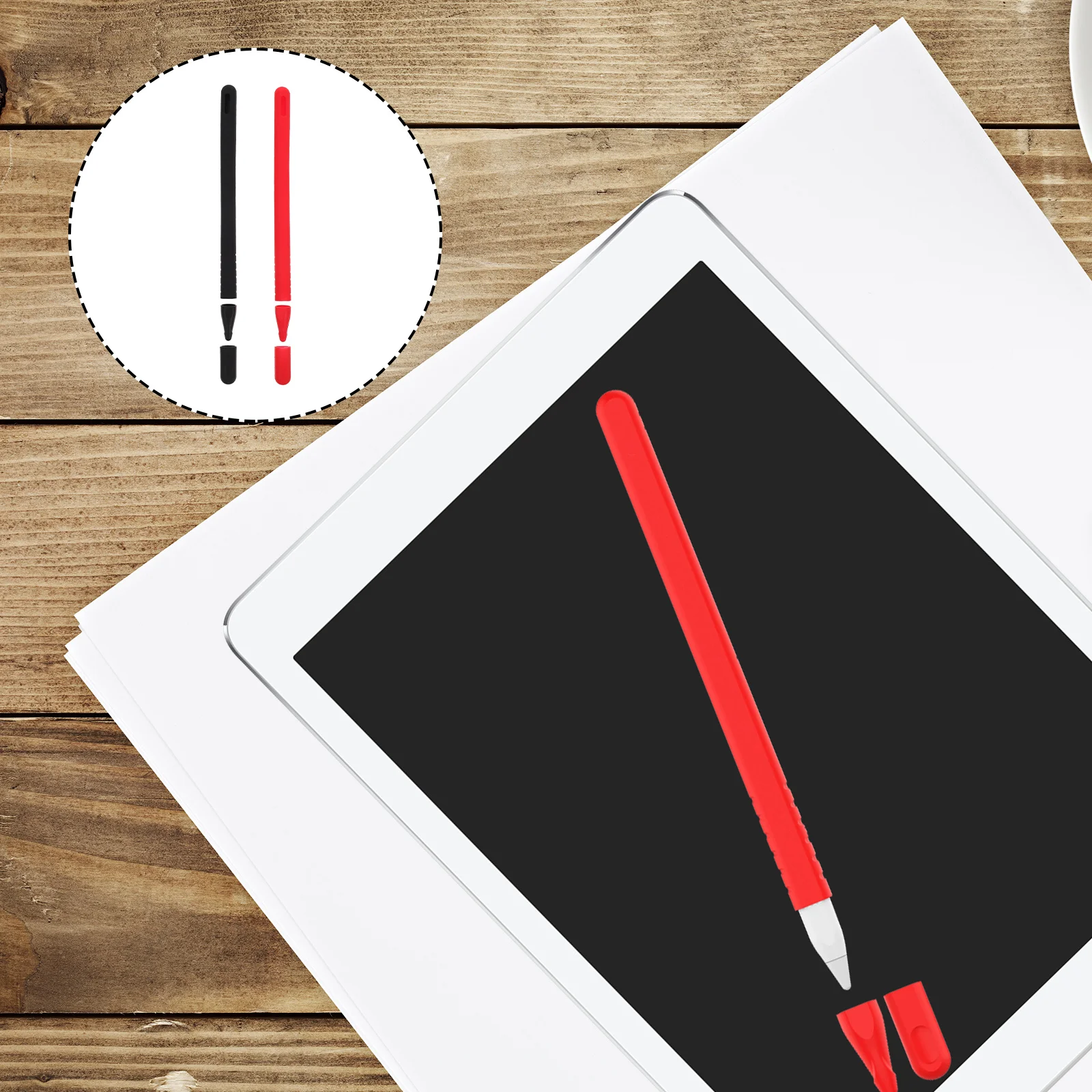 

2 комплекта, силиконовые рукава премиум-класса для ручек, защита от царапин, тонкое мастерство, функция беспроводного сопряжения, совместимый карандаш 2