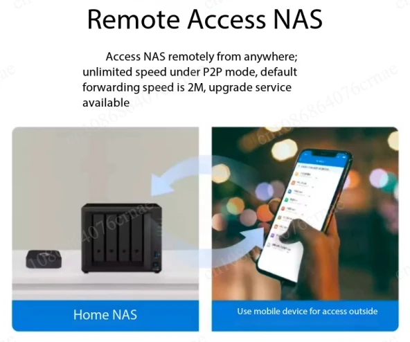 Mobile HDD Video Surveillance PLC Private Cloud Box SDWAN Networking NAS Storage Smart Router Cloud Print Remote Access - view 3