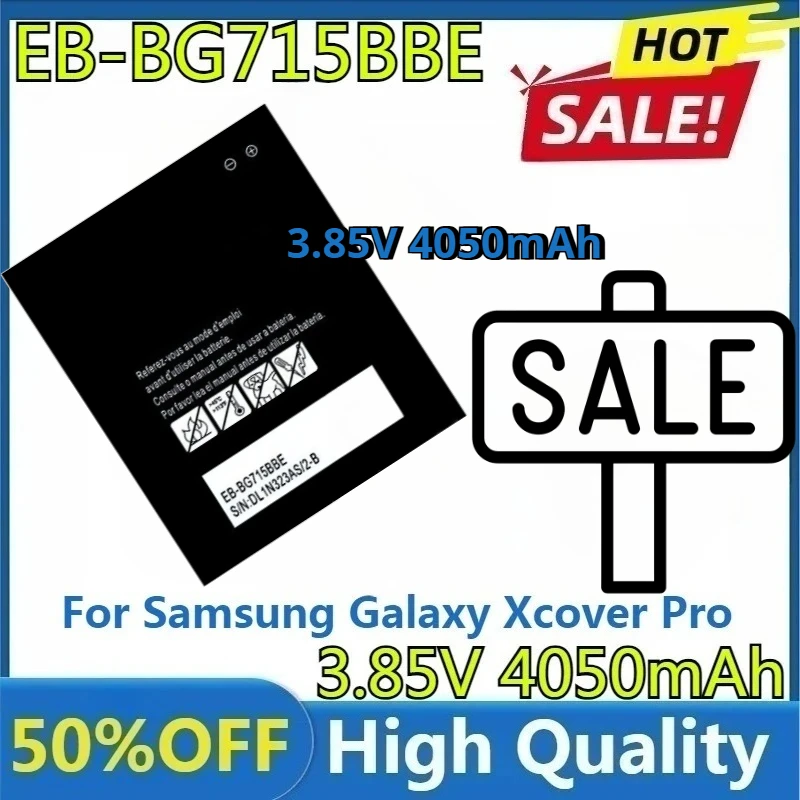 

Для Samsung Galaxy Xcover Pro G715 Xcover 6pro запасная часть емкость аккумуляторы для планшета новая батарея EB-BG715BBE