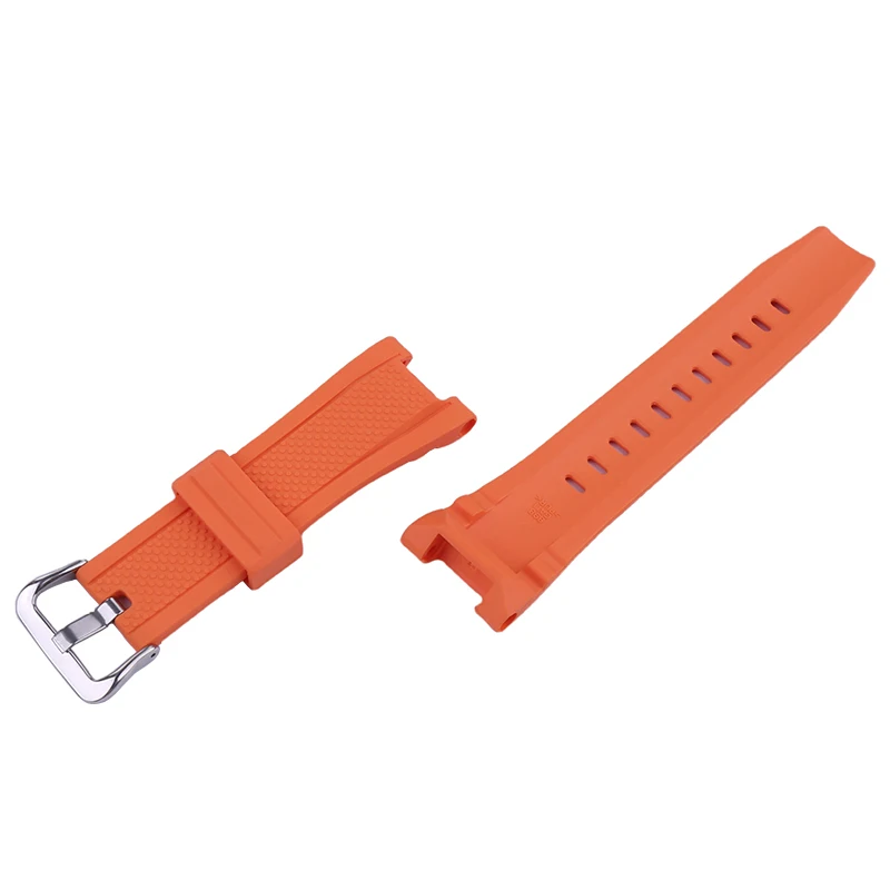 Men's rubber watch band accessories Compatible for Casio GST-W110 210B S110 S100G W110G watch strap women resin sport wristband