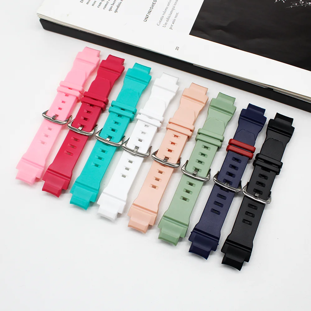 

Ремешок для часов из смолы BGA-2300/BGA-230, водонепроницаемый ремешок для спортивных часов из ТПУ, аксессуар поставляется с инструментами