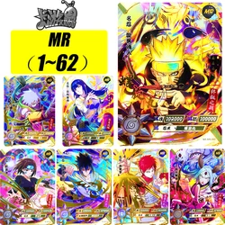 Kayou Naruto MR 1~62 Series Uchiha Sasuke Hyuga Hinata Rare Limited Edition Collection Card Christmas Birthday Gift Game Toys