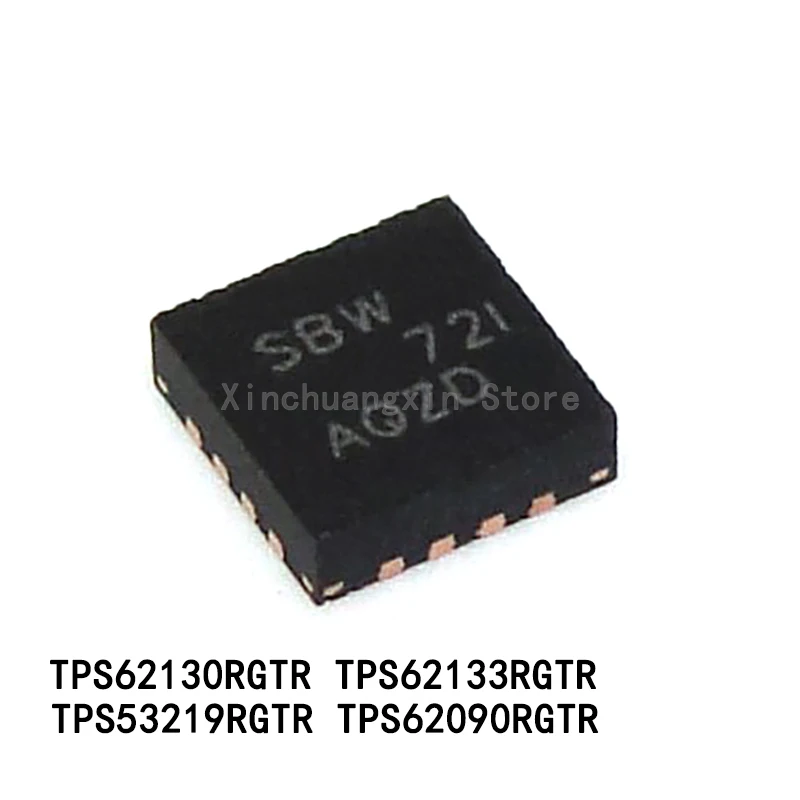 1PCS TPS53219RGTR 53219 silkscreen 62090 SBW 62130 PTSI TPS62133 QVZ QFN-16 RGTT 3A switching regulator power management chip