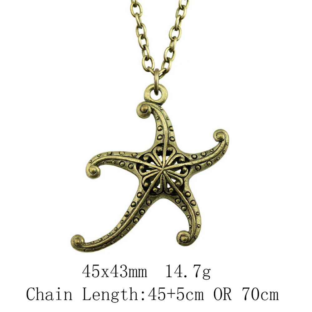 Back To School Necklace 45Cm Or 70Cm Long Chain Marine Life Octopus Girl Necklace Man Necklace