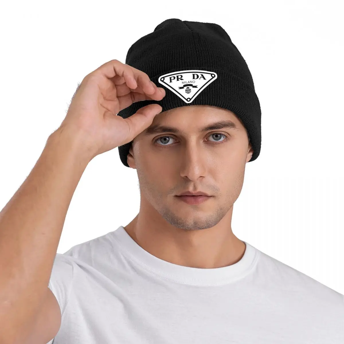 Luksusowa marka czapki z daszkiem modne logo Skullies czapki kobiece męskie codzienne chusty na głowę czapki typu beanie zimowa czapka hipisowska