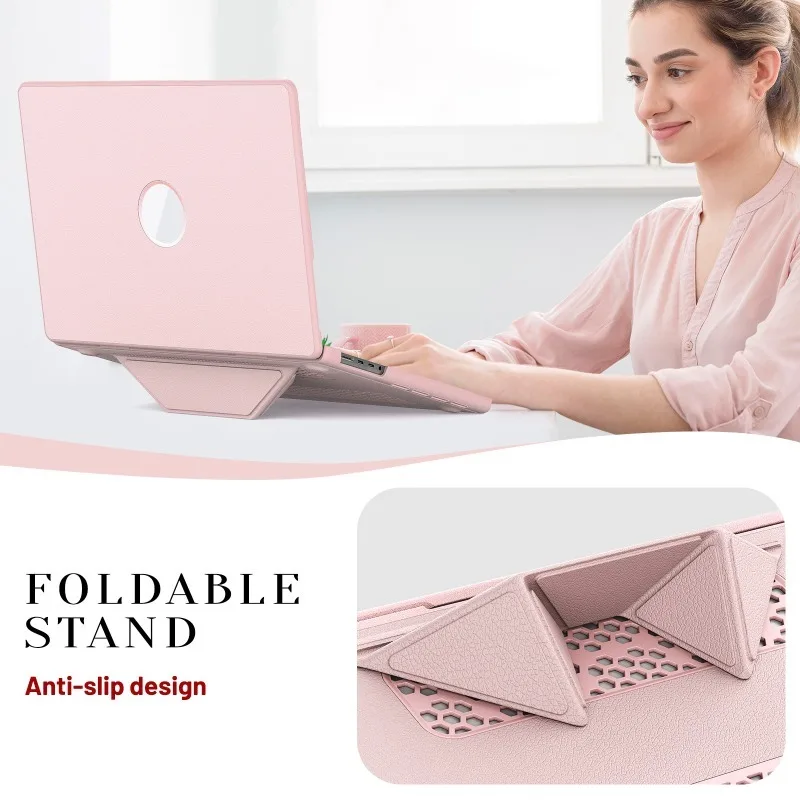 Business Laptop Case for MacBook Pro 16 A2485 A2780 A2991 M2 M1 Pro/Max Chip MAC Pro 14 A2992/A2918 PU leather Laptop Cover case
