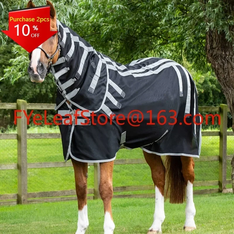 Horse Equipment Equine Equestrian Rugs magnet Breathable Stable Blanket  Equestrian Therapeutic Mesh   horse Sheets