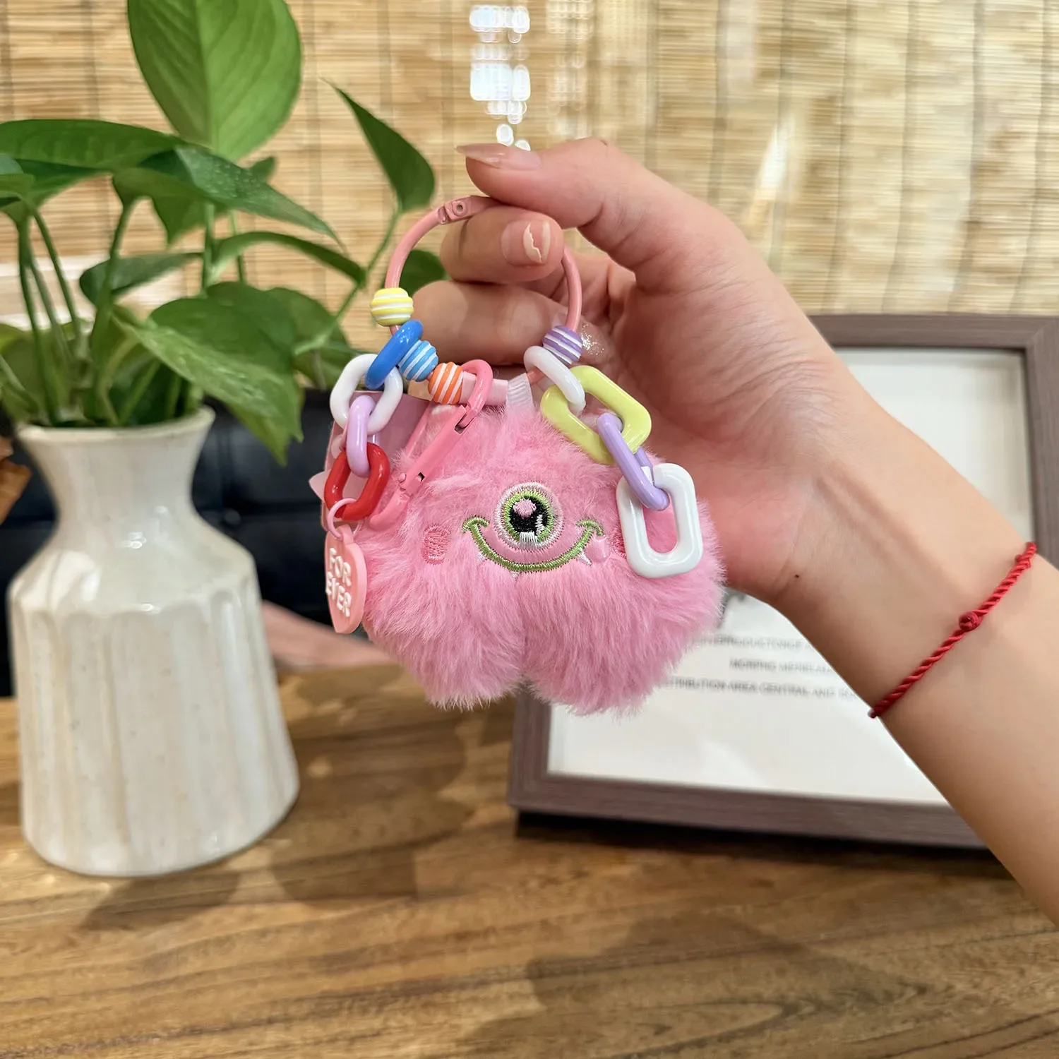 Fun plush phone chains, phone charms, sweet and cute bag pendants, backpack decorations, key accessories, car key decorations