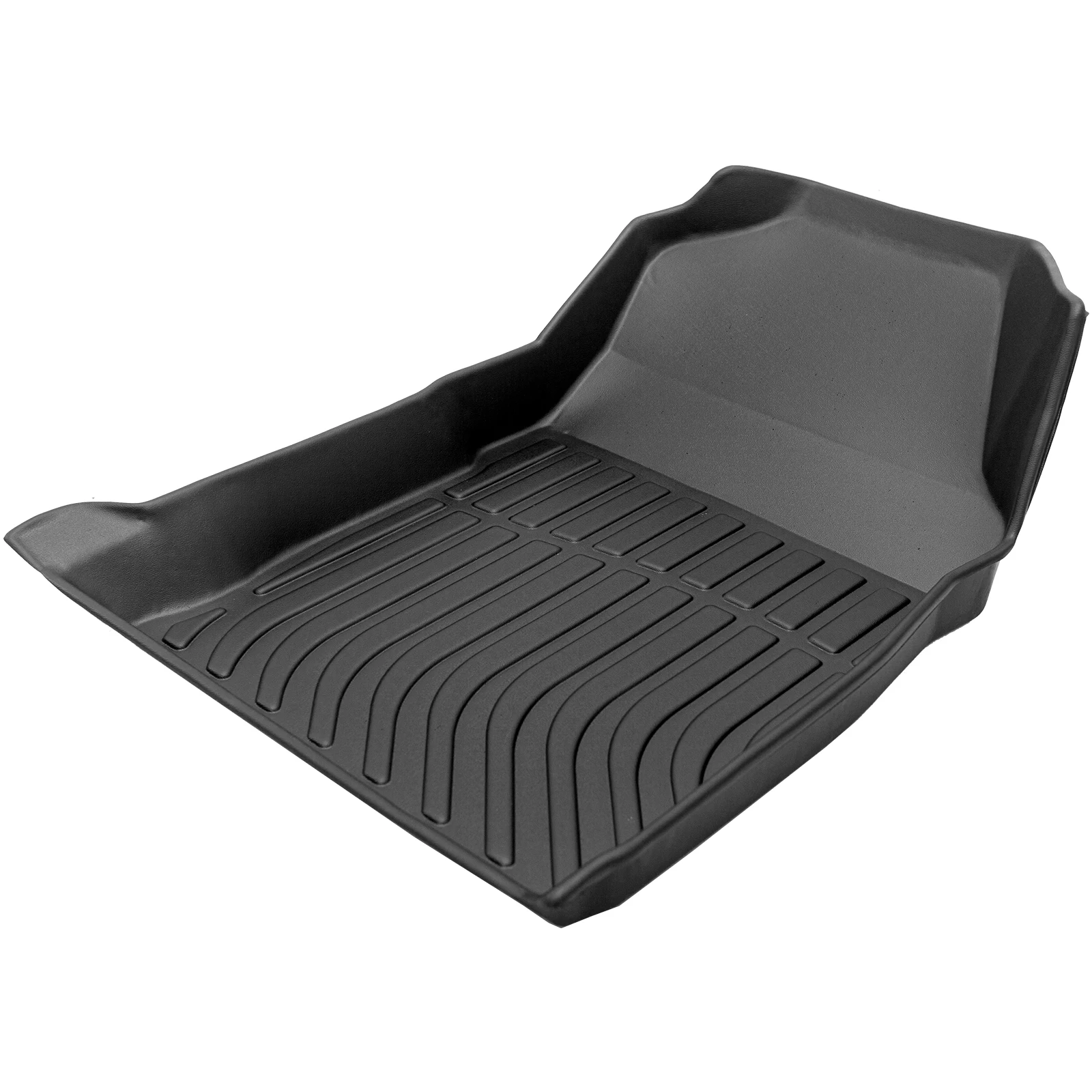 Car Floor Mats for 2011-2013 Ford Fiesta，All-Weather TPE Rubber