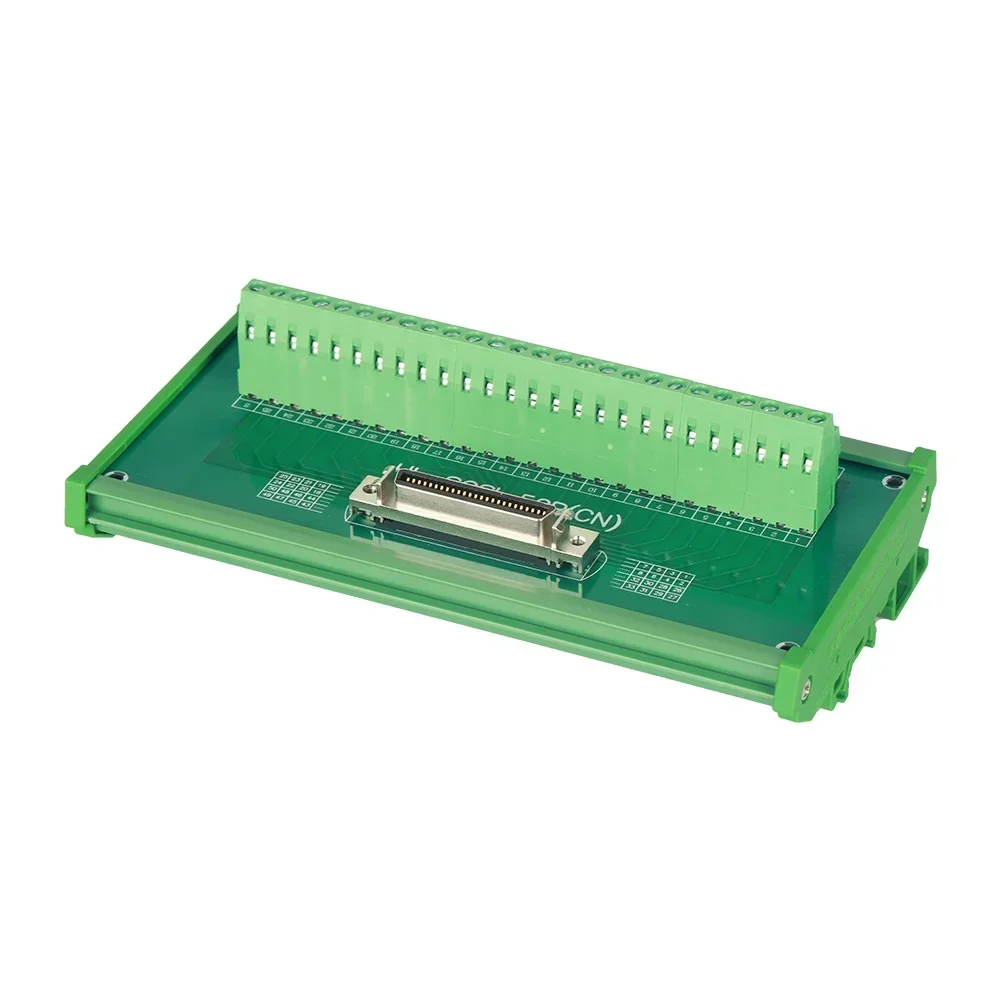 HL-SCSI-50P 50pin สําหรับ Mitsubishi Delta ASD-A2 AB Series Servo Driver CN1 Terminal Board Block ASD-BM-50A สาย SCSI50 Yaskawa