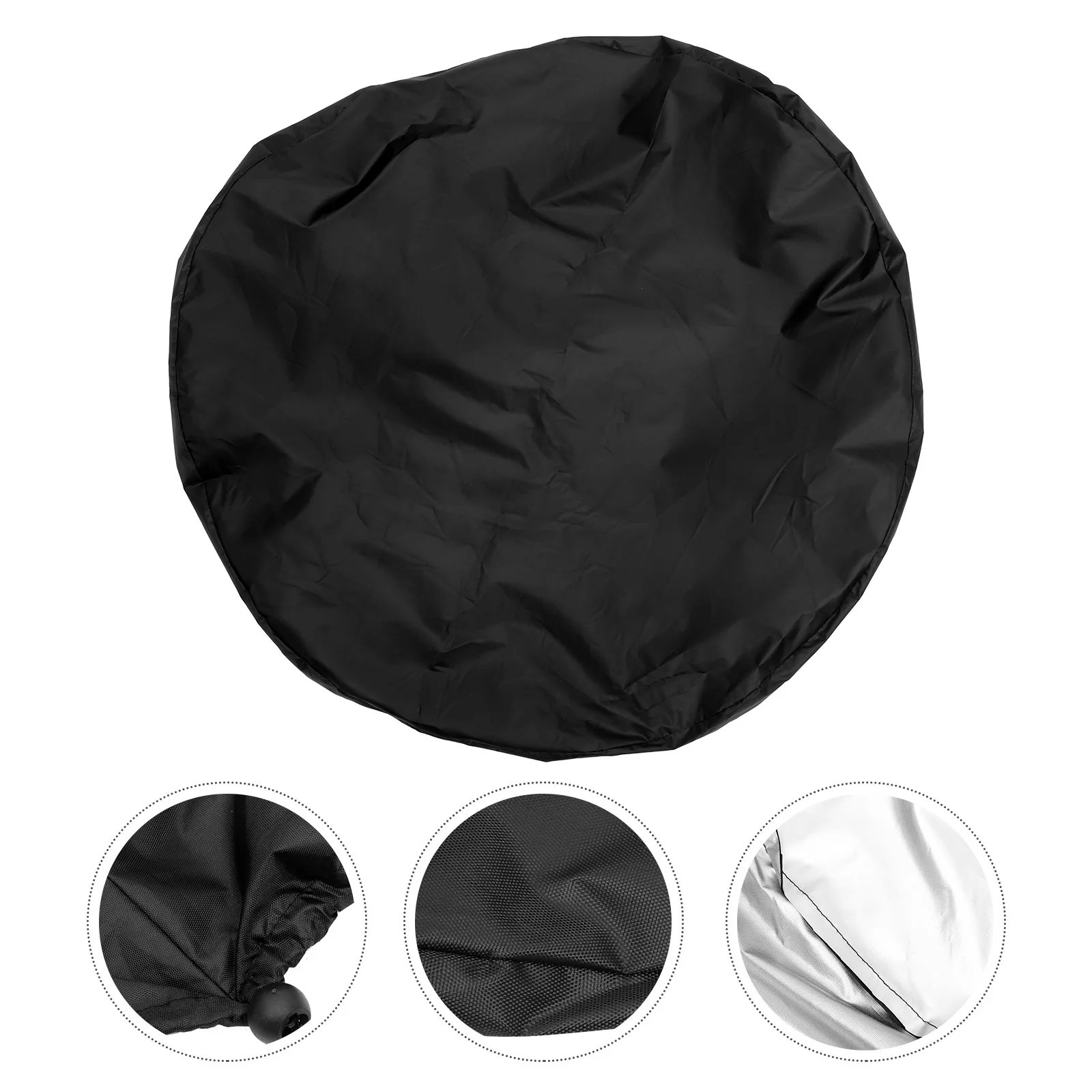 

210d Furniture Cover Bbq Barbecue Grill Rainproof Dustproof UV Small Round Table Outdoor Camping Charcoal Gas Covers Water