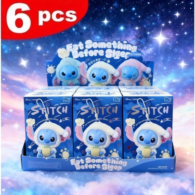 

Новая серия Stitch Eat Something, слепая коробка, плюшевые куклы, милый кулон, орнамент, загадочный сюрприз, игрушки, коллекция подарков, высококачественная