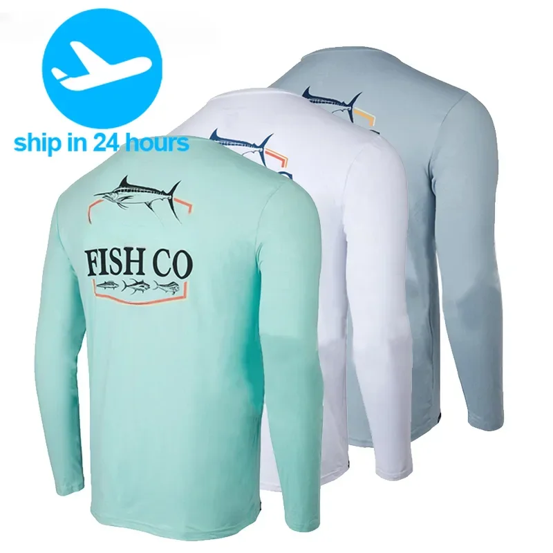 Fishing Shirts Long Sleeve Uv Protection Clothing Outdoor Summer Jersey Upf 50 Clothes Performance Breathable Fishing