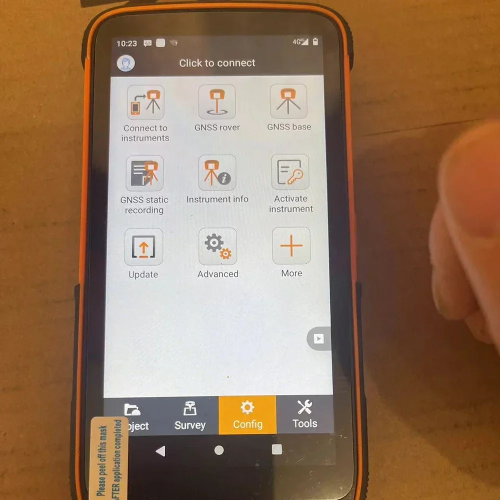 GNSS RTK-software Gegevens verzamelen APP-programma Veldmeting Landstar8 Android OS-software voor landmeetkunde CHC Gps Rtk