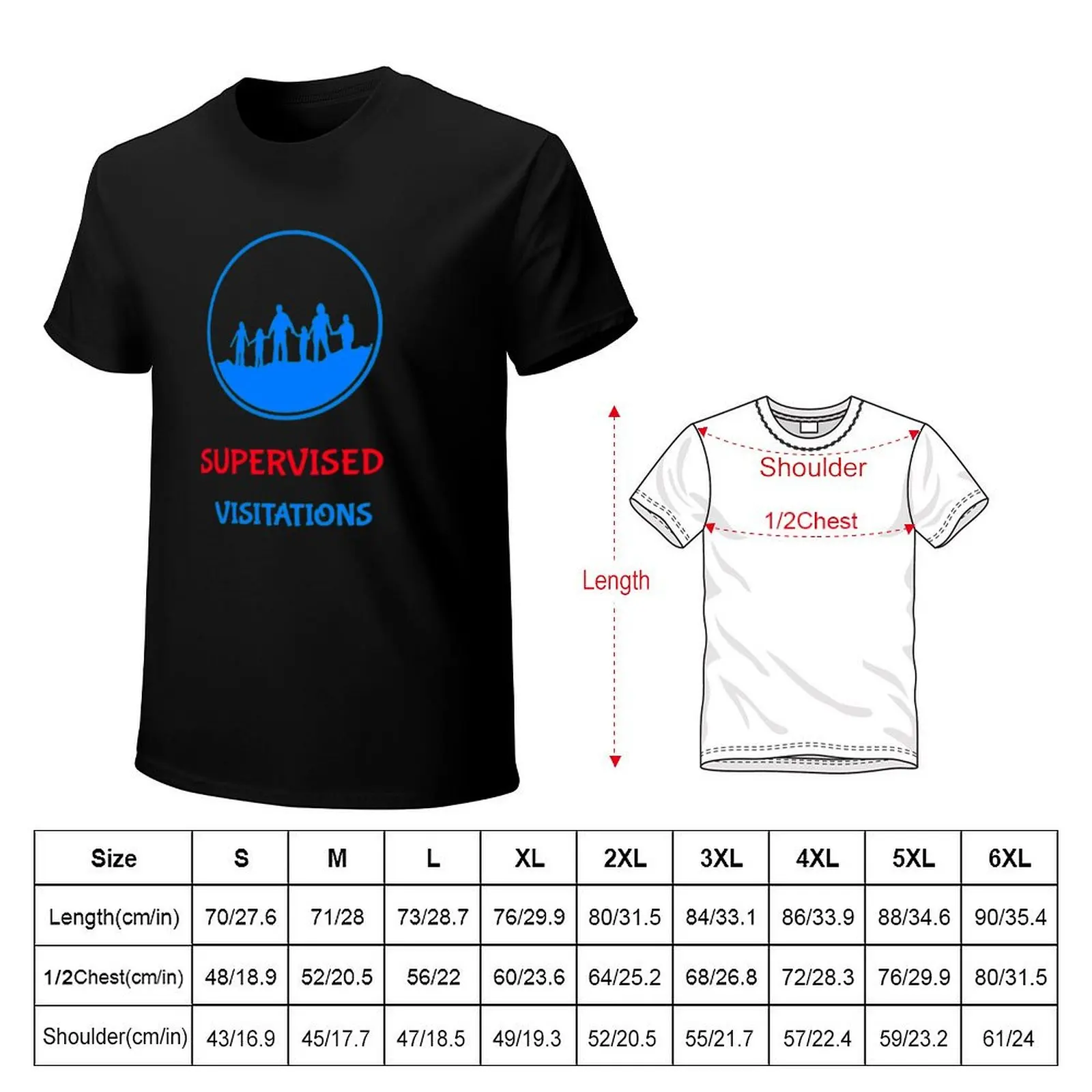 SUPERVISED VISITATIONS, VISITATION MONITOR, VISITATIONS, CHILD MONITOR T-Shirt hippie clothes Men's t-shirts