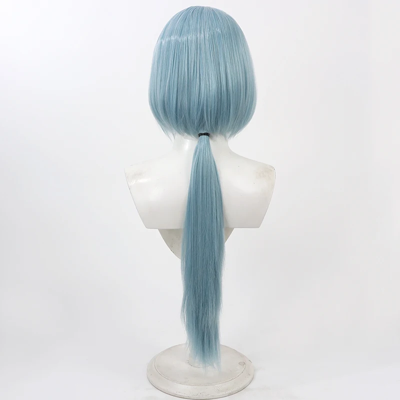 애니메이션 와카키미 후부키에서 탈출하는 기술이 뛰어난 왕자 코스프레 가발 할로윈 카니발 파티 소품 합성 머리카락 열 + 가발 모자