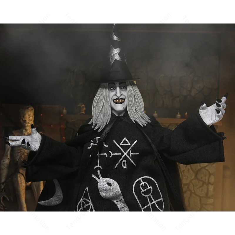 สินค้าพร้อมส่ง】ของแท้จาก NECA 56092 ตุ๊กตาแอ็คชั่นฟิกเกอร์แบบขยับได้ รุ่น Rob Zombie Zombo ขนาด 8 นิ้ว จากซีรีส์ The Munsters พร้อมแขนผ้า