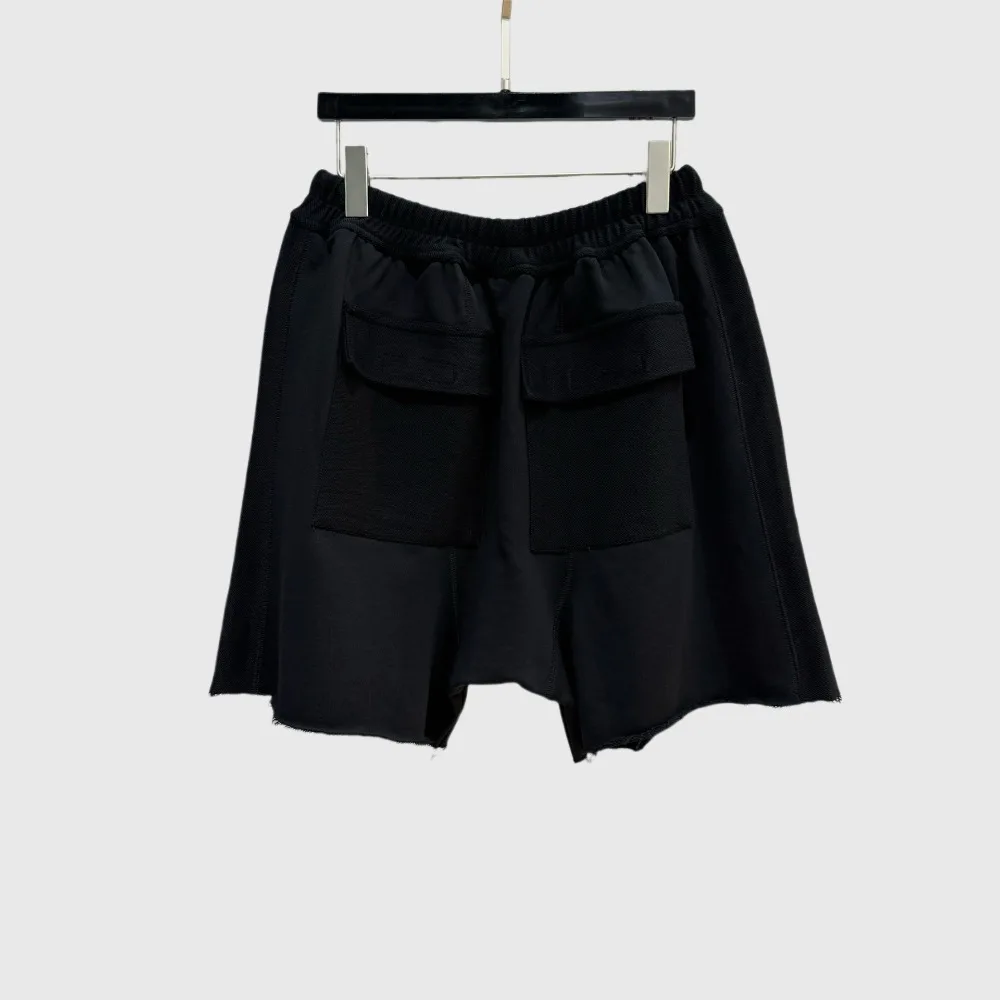 High Street Cotton Ro Shorts Men's Five Quarter Work Pants with Normal Crotch Drawstring Casual and Fashionable Summer Shorts