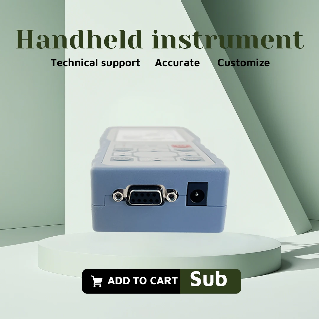 Indicador de célula de carga portátil BENGBUZZYQ 1/100000, 15–1920 SPS, tensão de 4 fios, IP65, leitura de PC via adaptador opcional