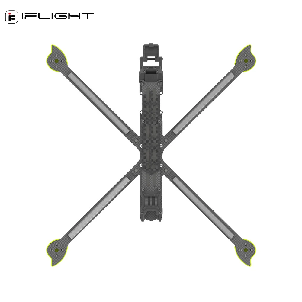 

IFlight Nazgul XL10 V6 10-inch 3K Carbon Fiber True-X FPV Drone Frame Kit 420mm Wheelbase Compatible With DJI O3 Air/ Caddx Vist