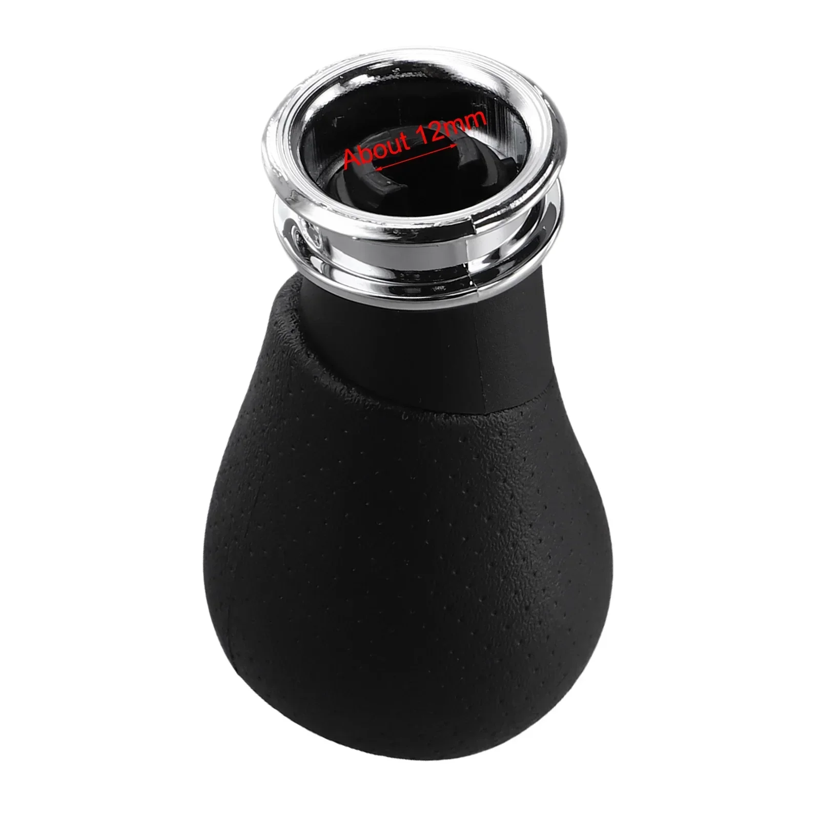 Car Interior Upgrade 6 Speed Manual Shift Knob Smooth Shifting High-Quality ABS Leather Material Long-lasting Performance