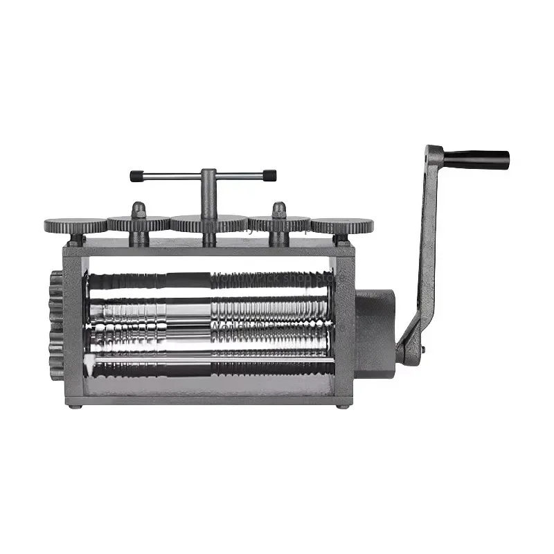 Parti per stampaggio personalizzate Laminatoio manuale Oro Argento Pressa Macchina per oreficeria