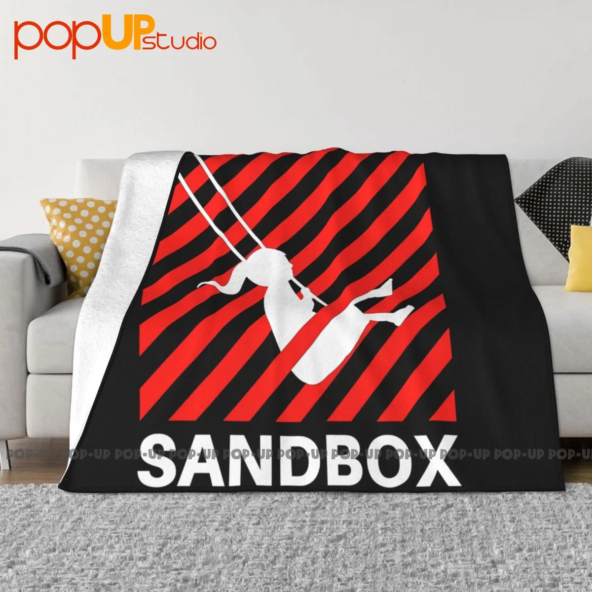 Start Up Sandbox Kdrama Blanket Casual Bedroom All Season Bedding Supply For Sofa Bedroom