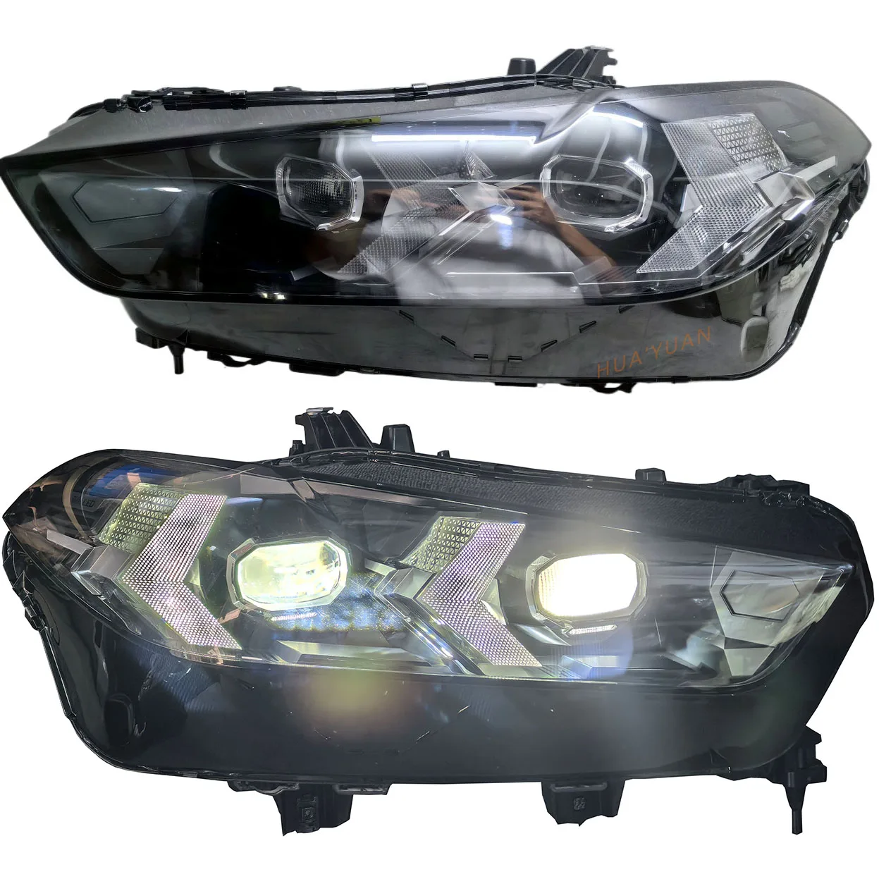 

STLFThe Latest Style Original G05 G06 LCI Headlights for BMWs X5 X6 G05 G06 LCI Headlight Assembly 2023 2024 G05 Body Kit