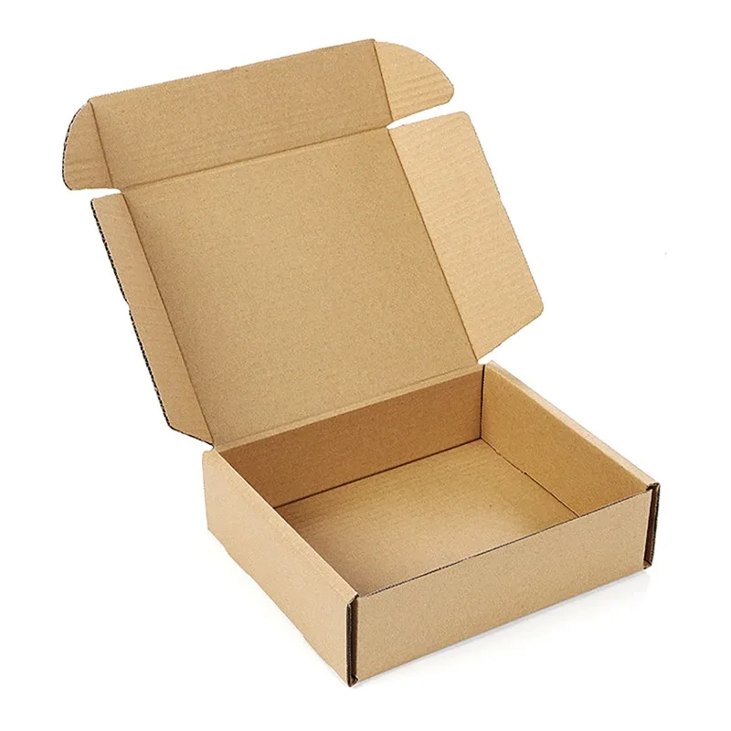 20 ชิ้น/เซ็ตกล่องกระดาษสีน้ำตาลคราฟท์บรรจุภัณฑ์กล่องแข็งพิเศษคุณภาพสูงสำหรับช็อคโกแลตขนมของขวัญกล่องบรรจุงานแต่งงานงานปาร์ตี้