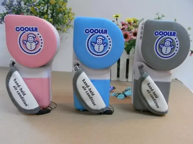Không Có Lá Mini Cầm Tay Điều Hòa Không Khí Di Động Nhỏ Xách Tay Có Thể Điều Chỉnh Bỏ Túi Quạt Làm Mát Có Thể Điều Chỉnh Tốc Độ Gió Quạt Điện
