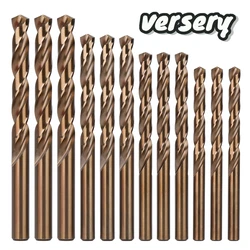 HSS-M35 Cobalt Twist Bits, 1.0-13.5mm, haste reta, Hole Saw, aço inoxidável, alumínio, ferro, madeira, brocas de metal Plactic