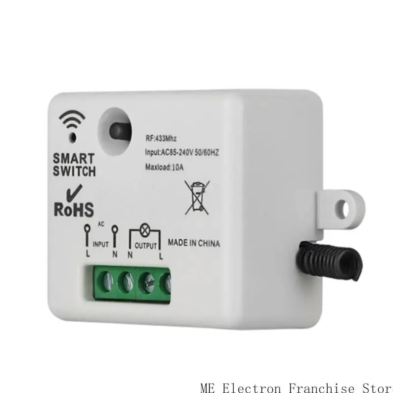 T5EA LED Switch Decoration Switch Set AC110V 220V Wireless Controls Switch للأنظمة المنزلية والزراعية