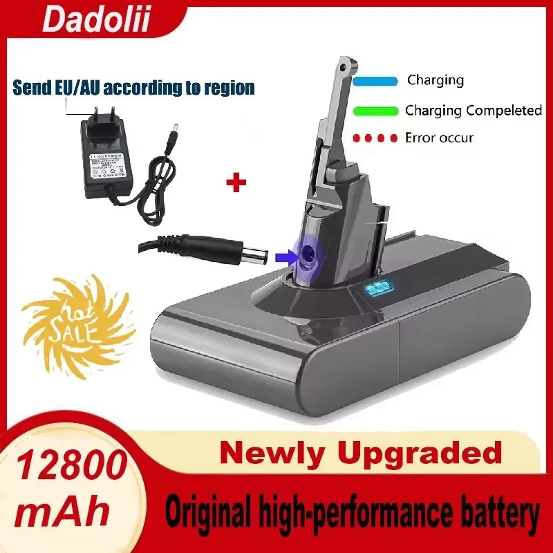

Dyson V8 21.6V 6800mAh rechargeable lithium battery 18650 handheld vacuum cleaner replacement parts