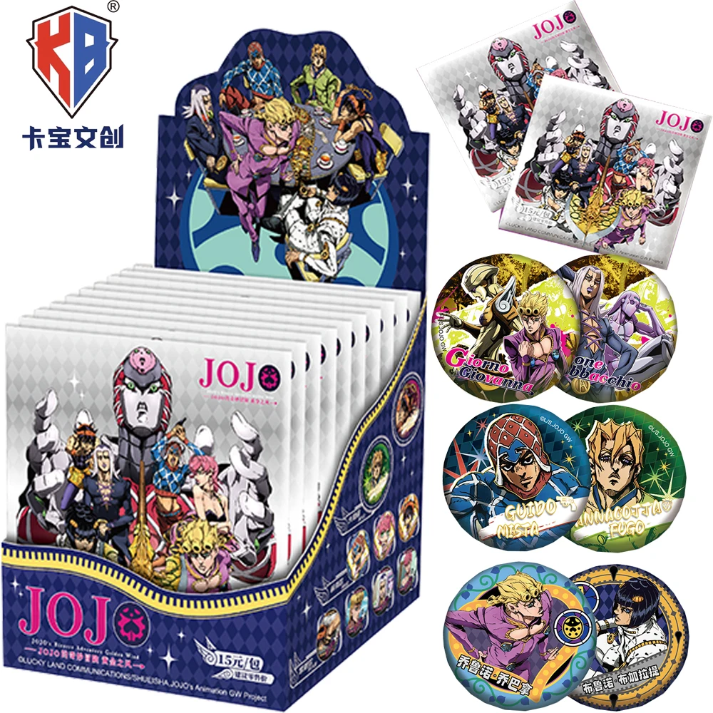 

Genuine KABAO Anime JoJo's Bizarre Adventure Peripheral Characters Badge Cartoon Collection Exquisite Fashion Brooches Fun Gifts