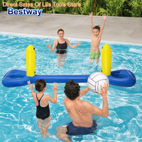 Bestway 52133 Inflatable Volleyball Swim Set, Floating Pool Game, Water Balloon Swim Set, Inflatable Pool Game, Pool Toys