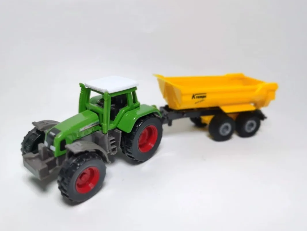 1: 87 alloy 1606 1605 farm tractor model,simulation of farmer transport vehicle toys,original packaging gifts,wholesale